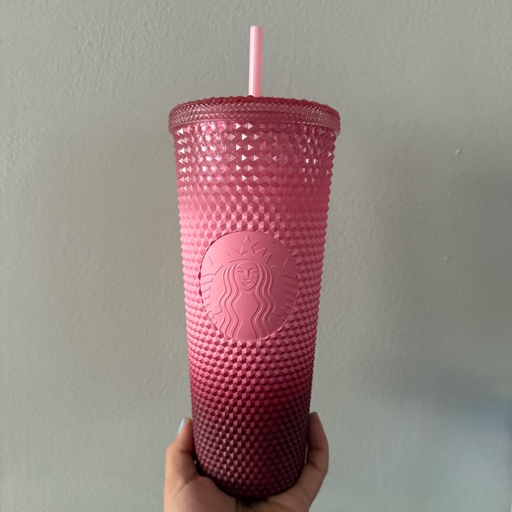 Starbucks Pink Ombre Tumbler - Waxberry